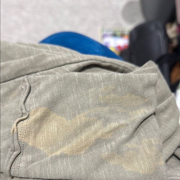 We the Free Long Sleeve Olive Green Top - Picture 2 of 3